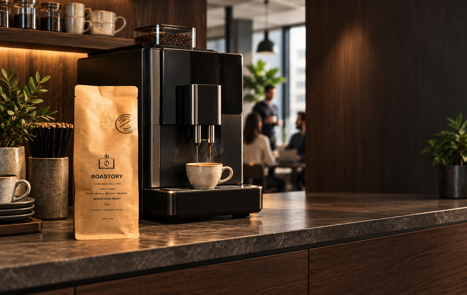Roastory zakelijke koffie voor kantoor en horeca